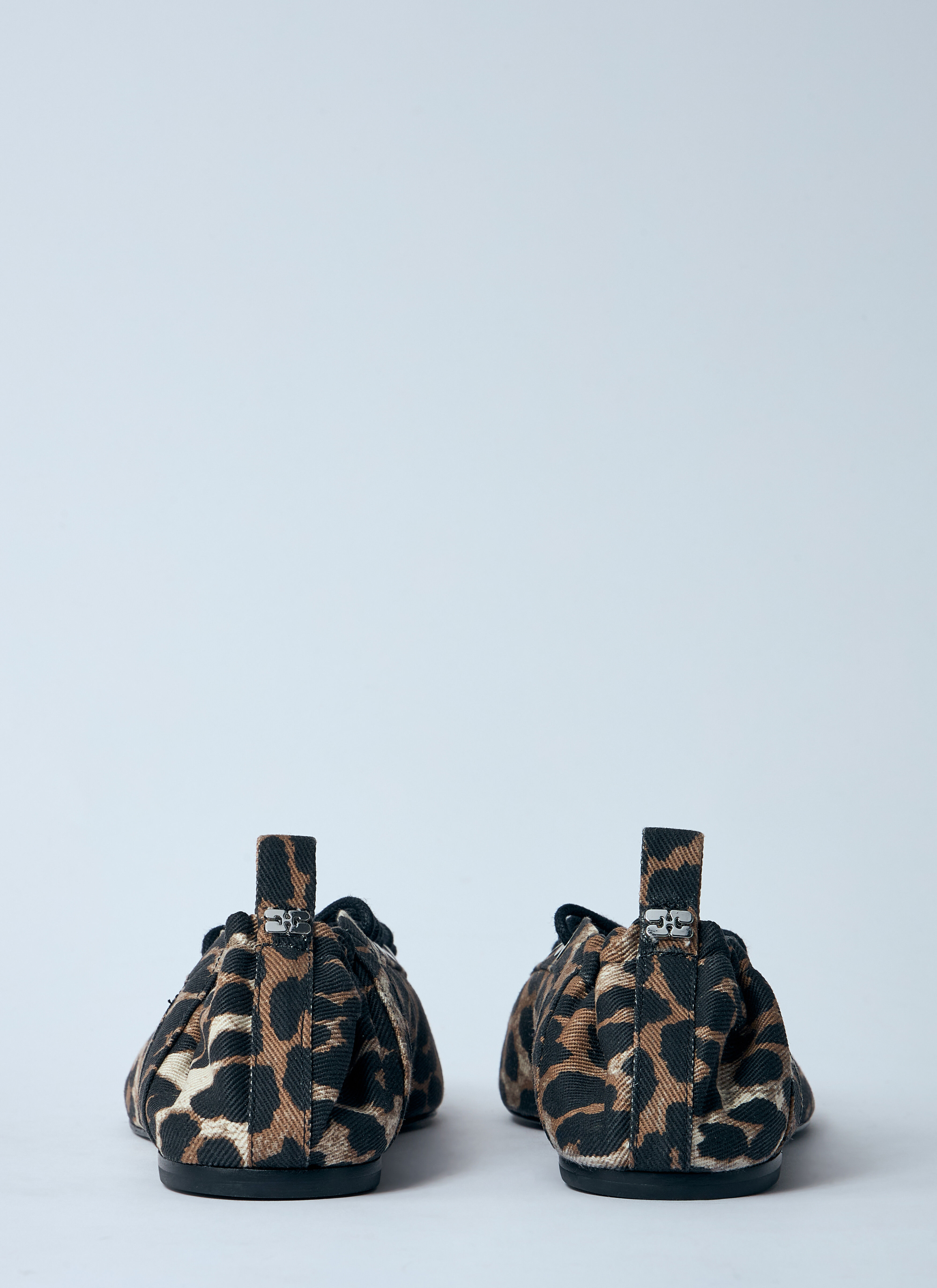 Leopard Oleatex Ballerina Flats - 5