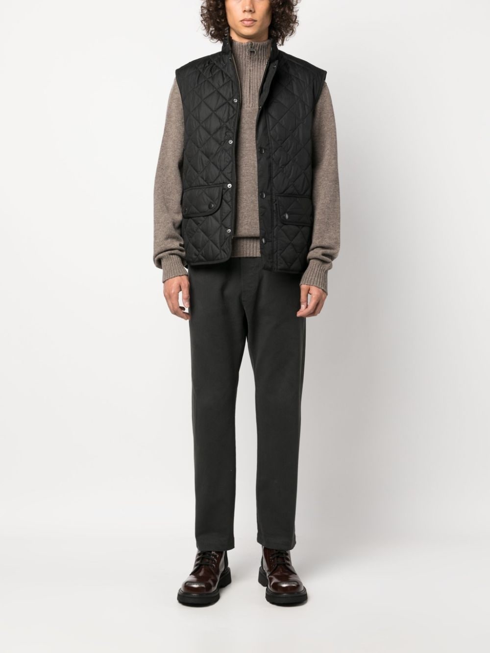 half-zip wool jumper - 2