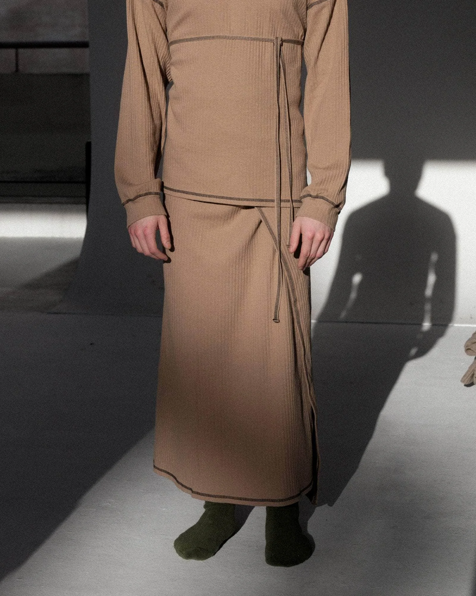 Brig Punica Skirt - Cotton Hemp Jersey - 1