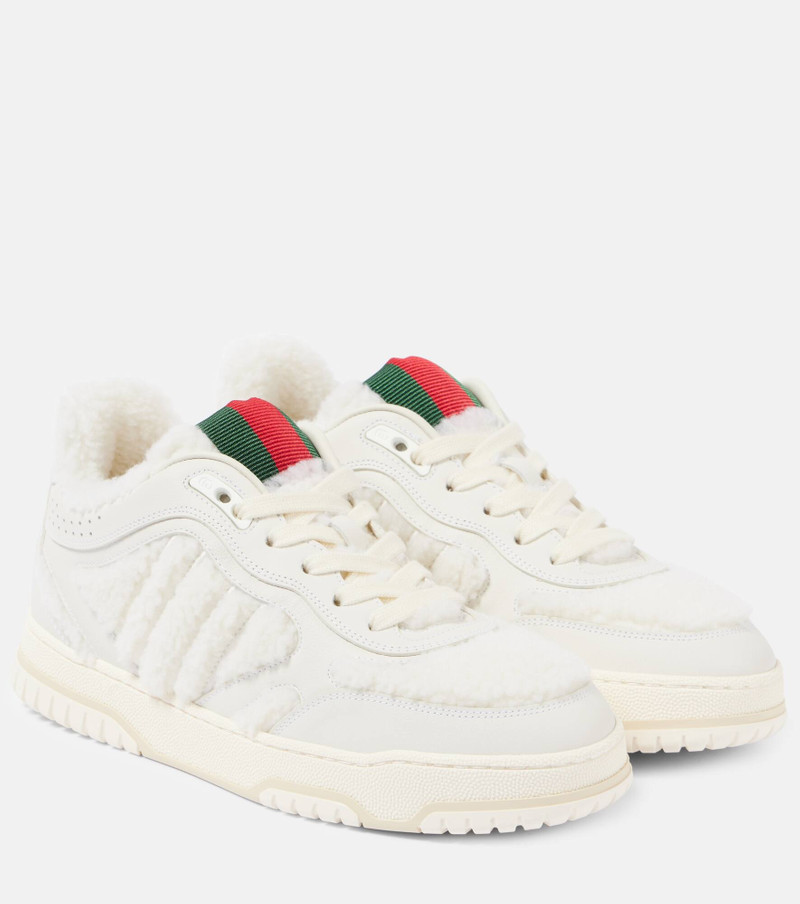 Gucci Re-Web canvas sneakers - 1
