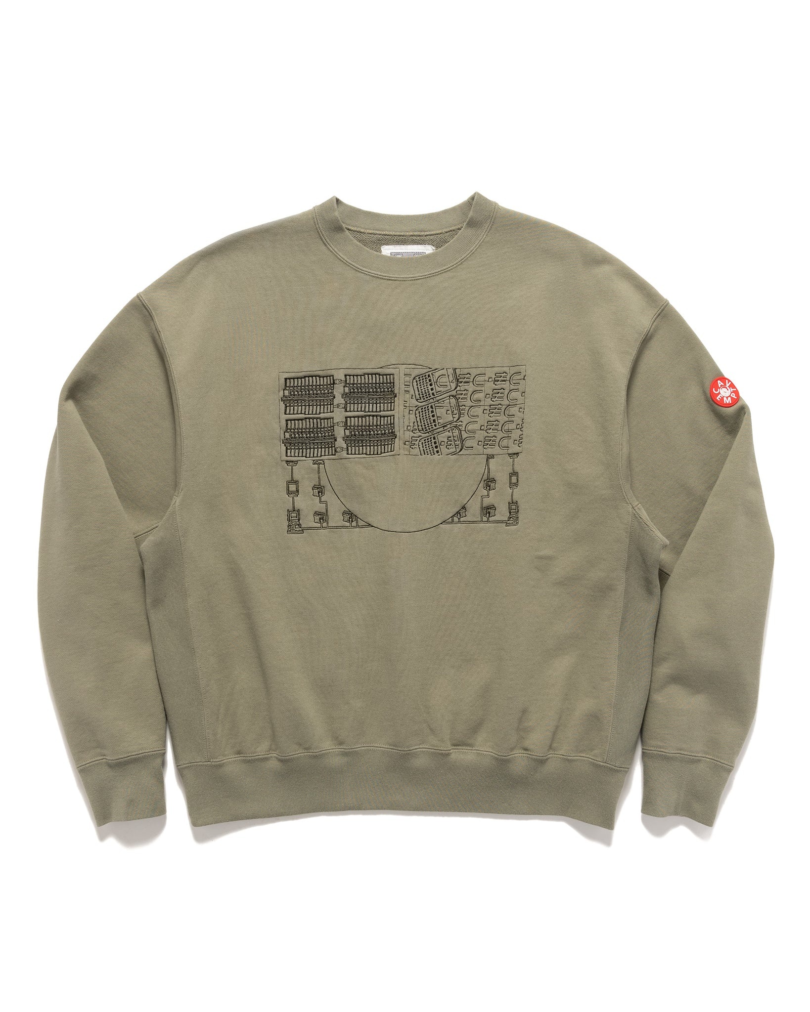 NOT IDENTICAL TO CREWNECK OLIVE - 1