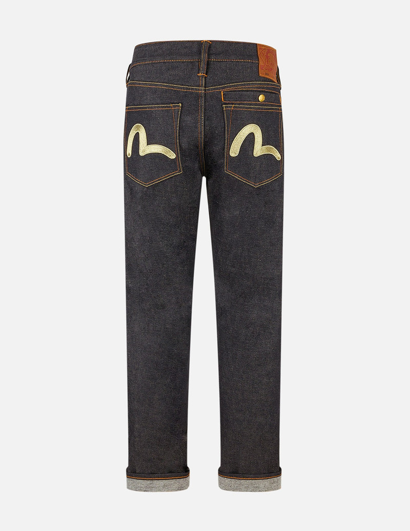 EVISU Seagull Metallic Embroidery Carrot Fit Jeans #2017 outlook