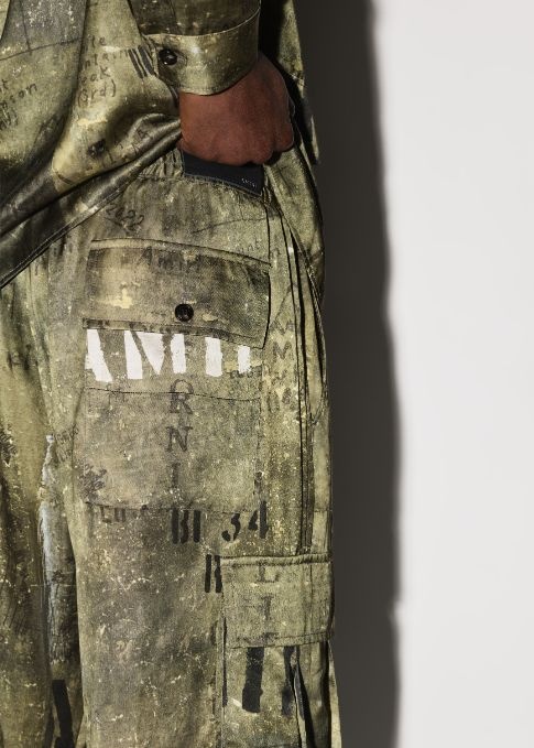 ARMY STENCIL CARGO PANT - 7