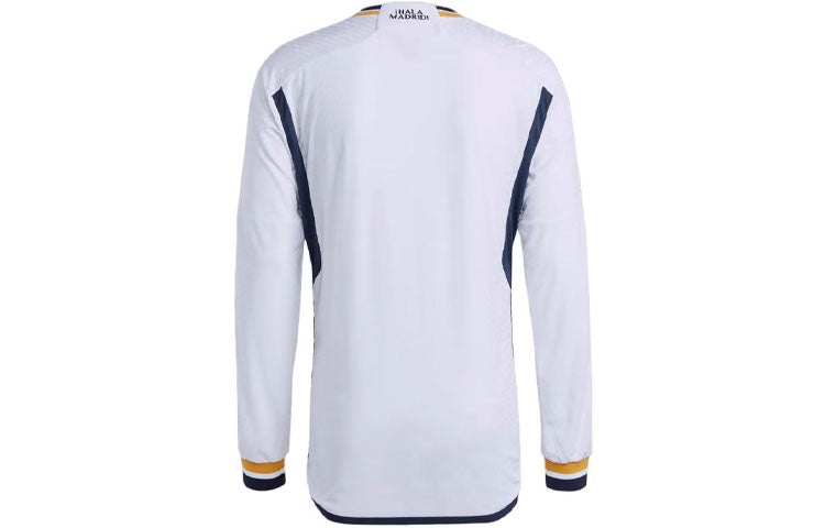 adidas Real Madrid 23/24 Long Sleeve Home Authentic Jersey 'White' IA9978 - 2