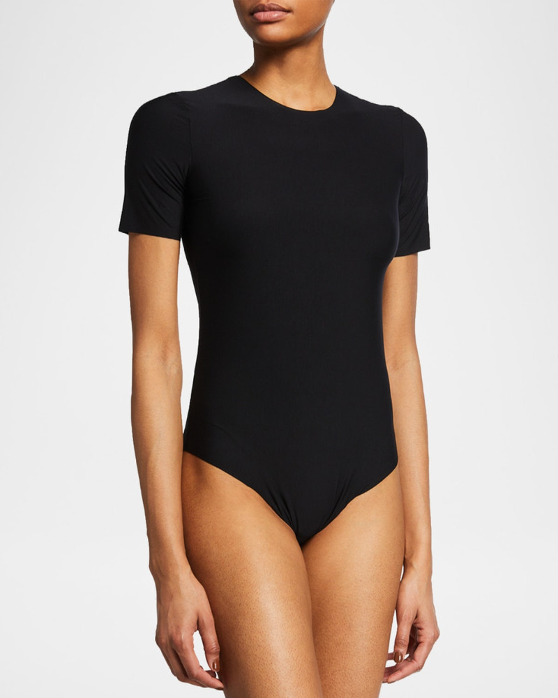 commando Butter Short-Sleeve Crewneck Bodysuit outlook