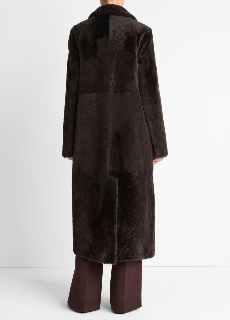 Vince Shearling Long Coat outlook