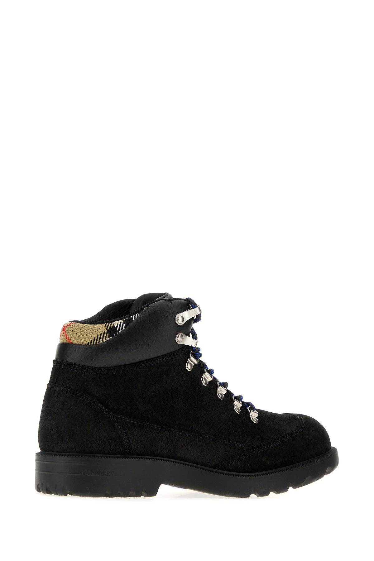 Black suede Moor ankle boots - 3