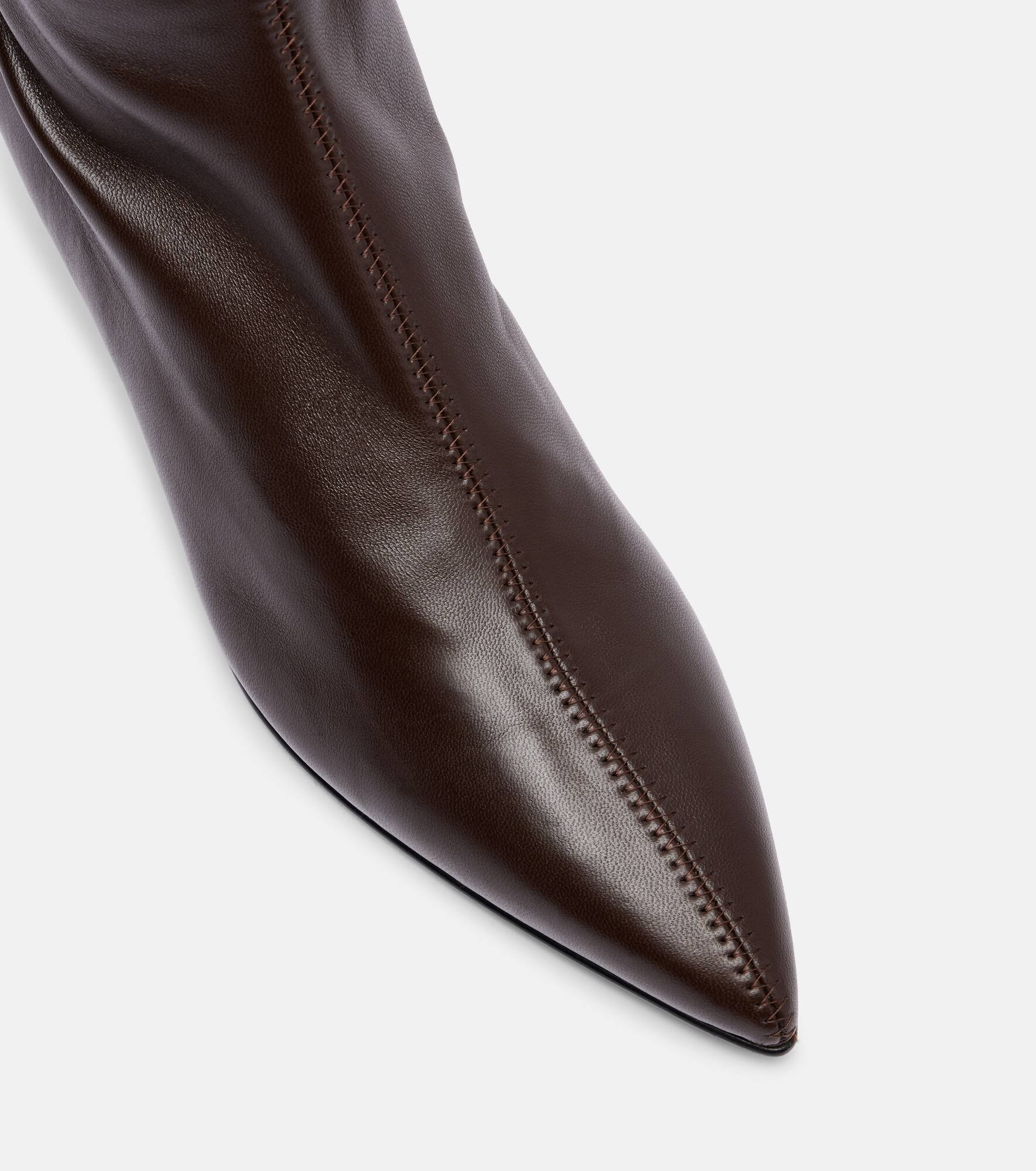 Oscar 60 leather knee-high boots - 5