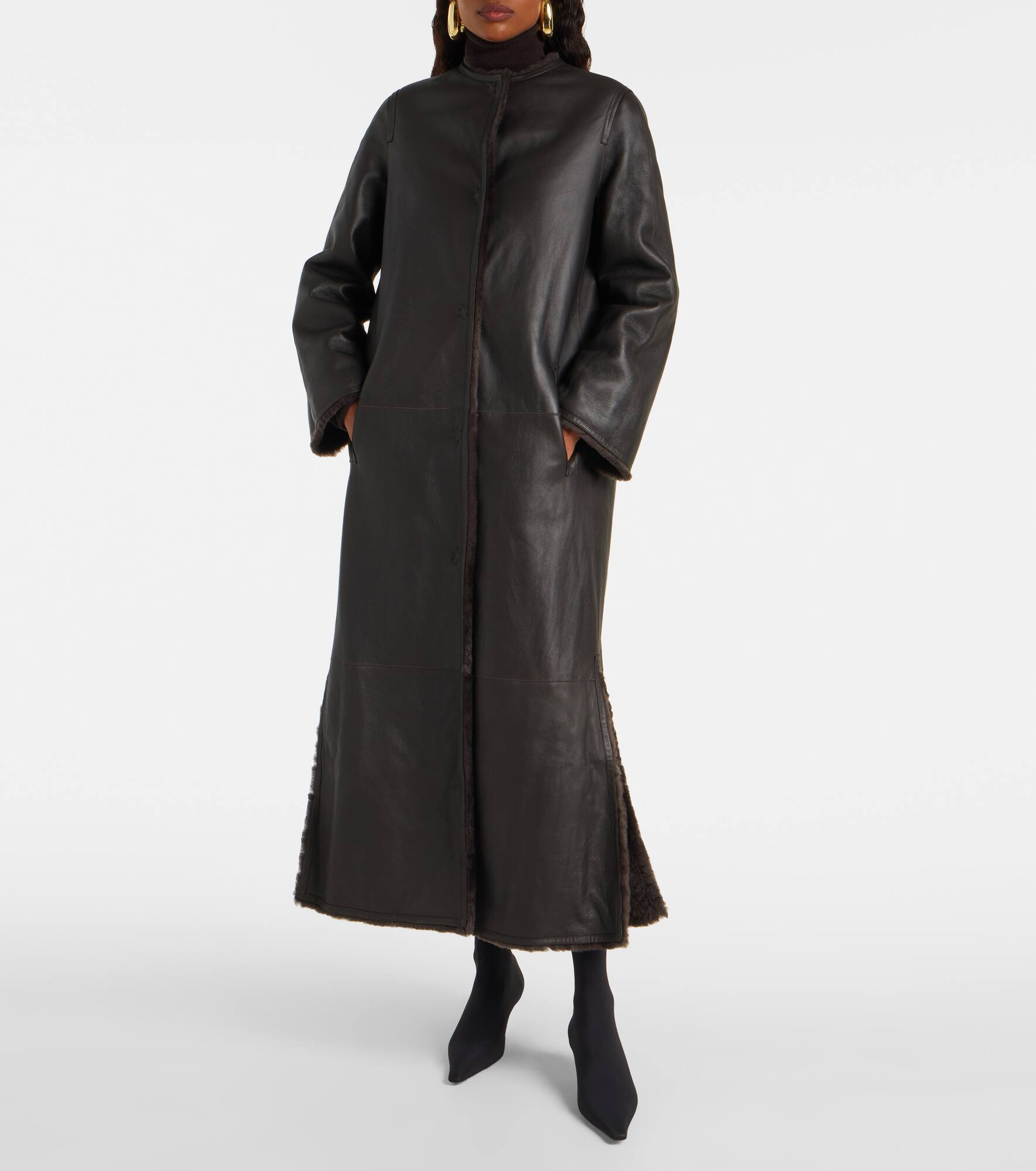 Shearling coat - 7