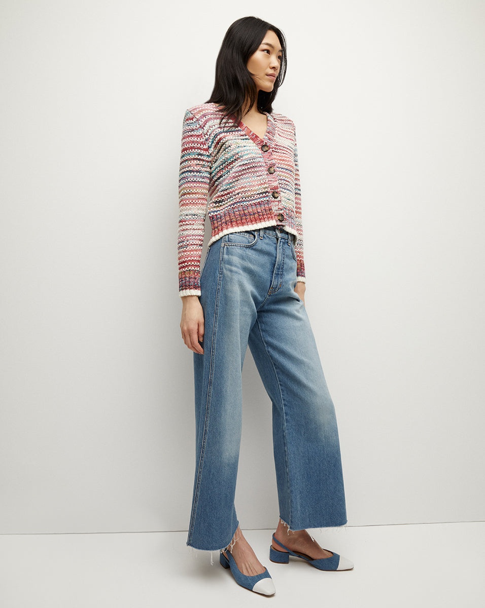 ANSONIA STRIPED CARDIGAN - 5