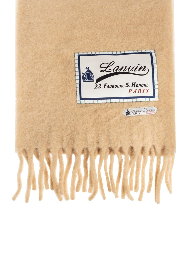 Lanvin fringed scarf outlook