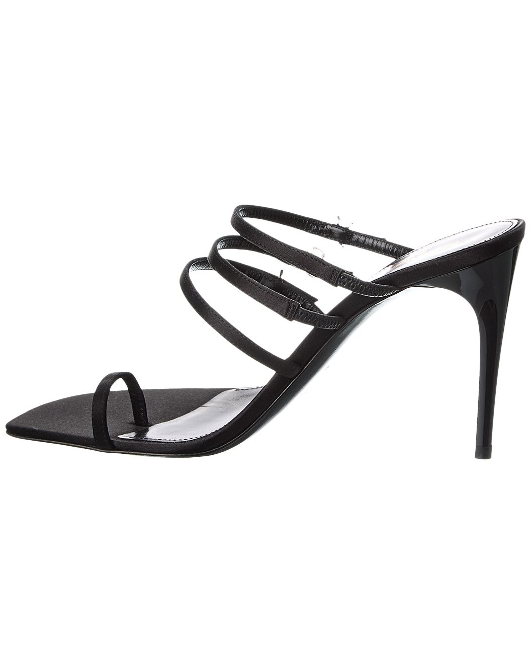 Saint Laurent Jerry 95 Satin Sandal - 2