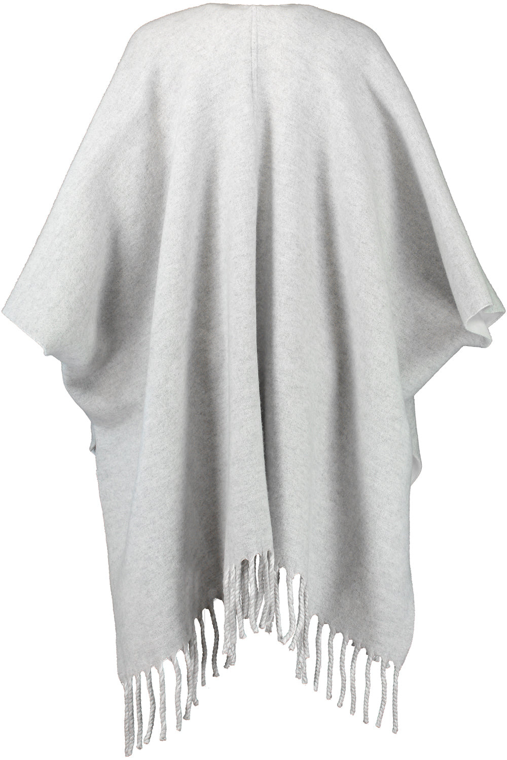 Reversible Double Knit Poncho - 2