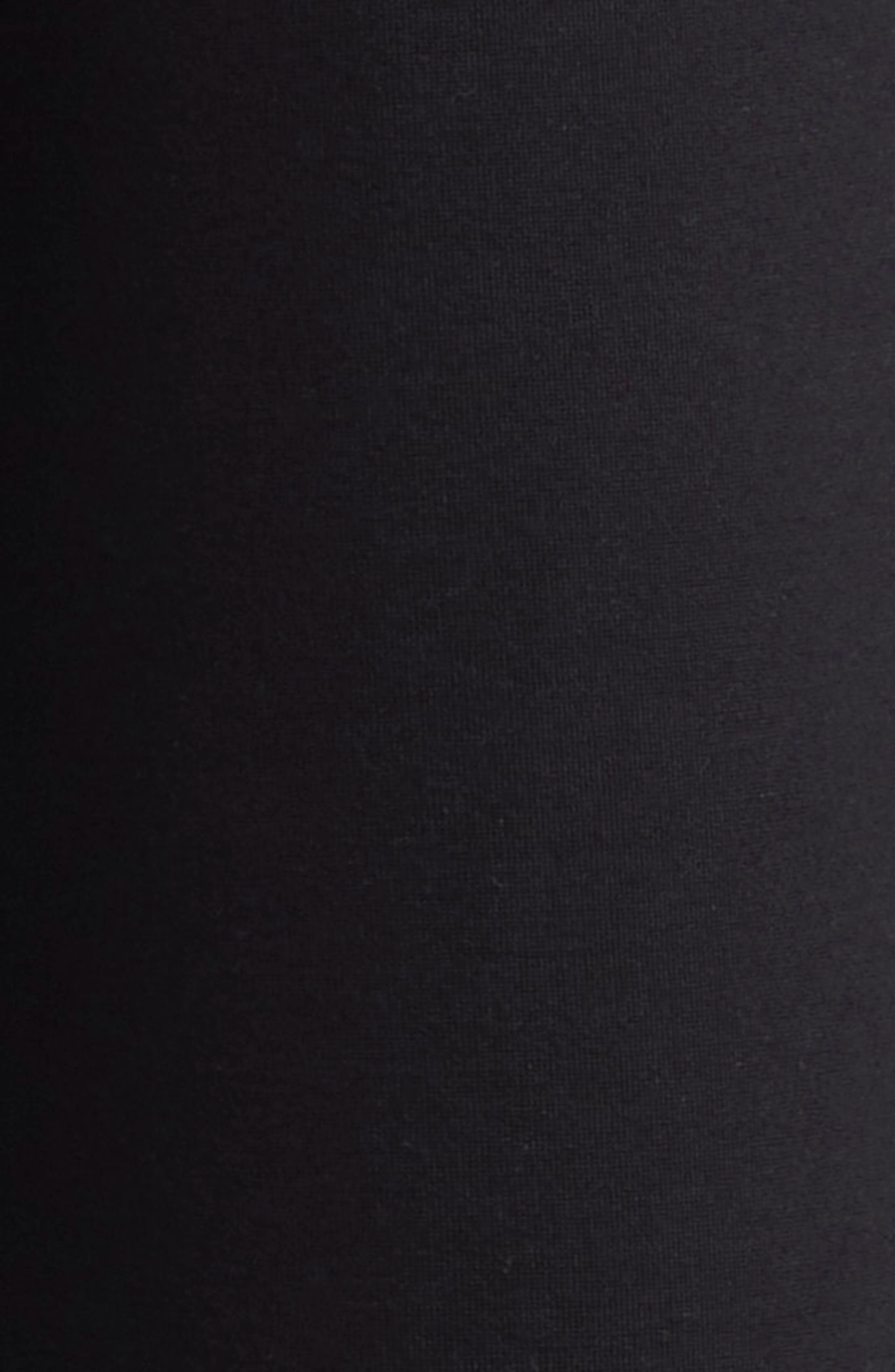 Moncler Logo Patch Pintuck Sweatpants in Black at Nordstrom - 6