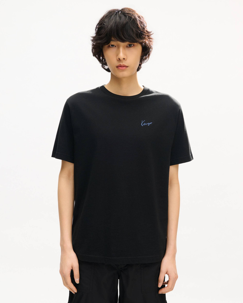 KENZO 'KENZO Signature' embroidered T-shirt in cotton outlook
