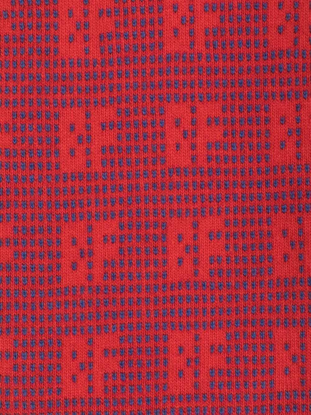 Jacquard Grid scarf - 2