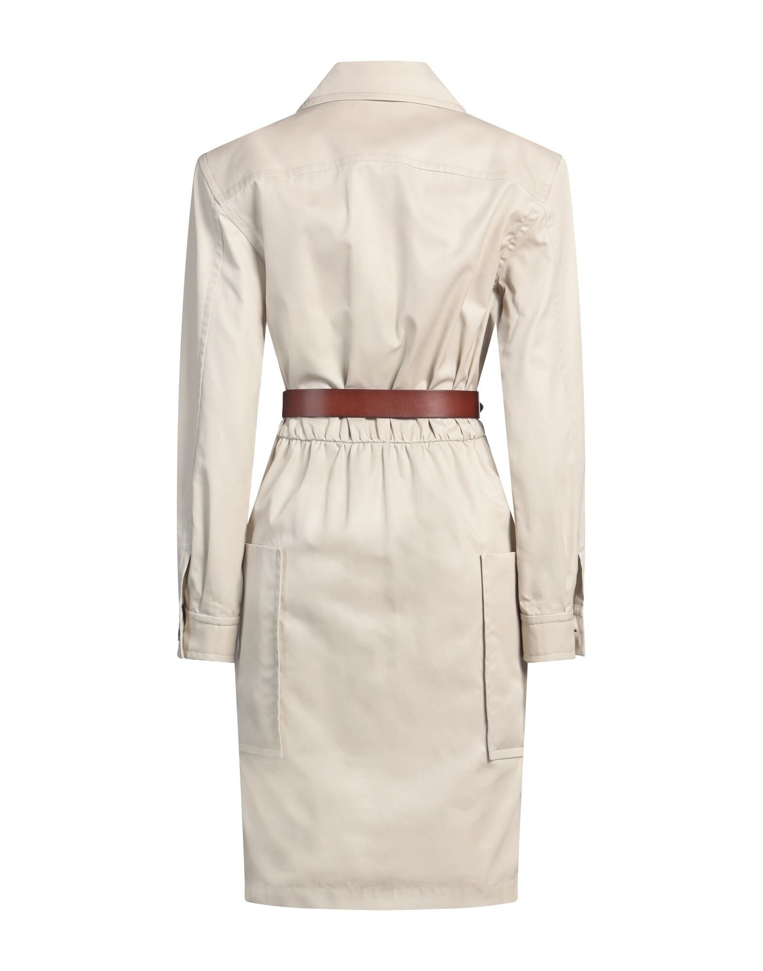 Beige Women's Midi Dress - 2