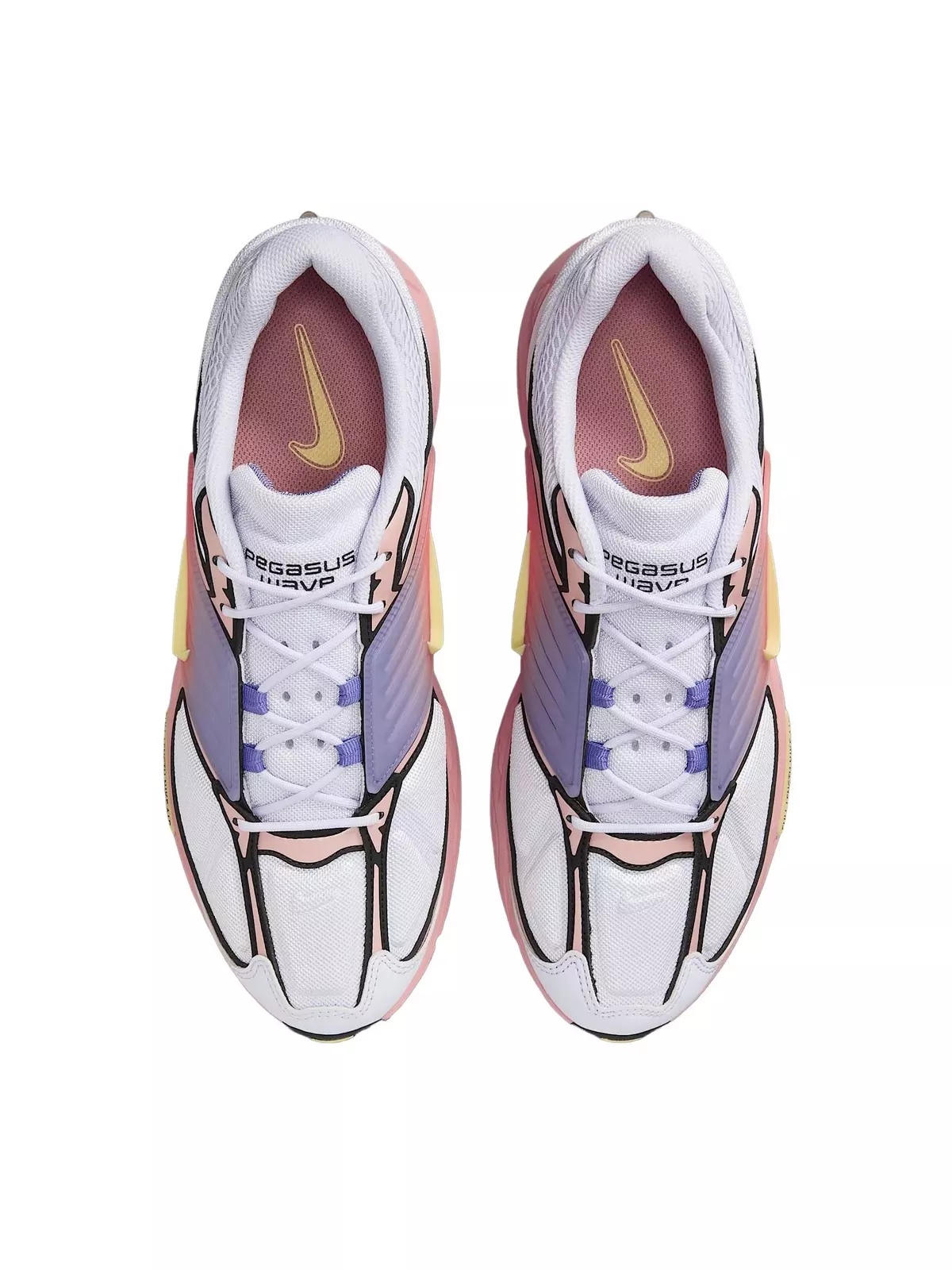 Air Pegasus Wave "Amethyst Tint/Dusty Amethyst/Magic Ember/Soft Yellow" Men's Shoe - 3