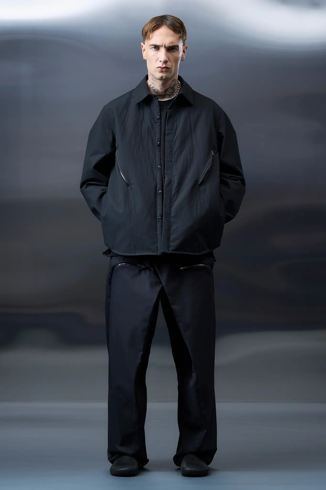 LA10A-SD Stotz® EtaProof™ Double Layer Weave Shirt Jacket Black - 9
