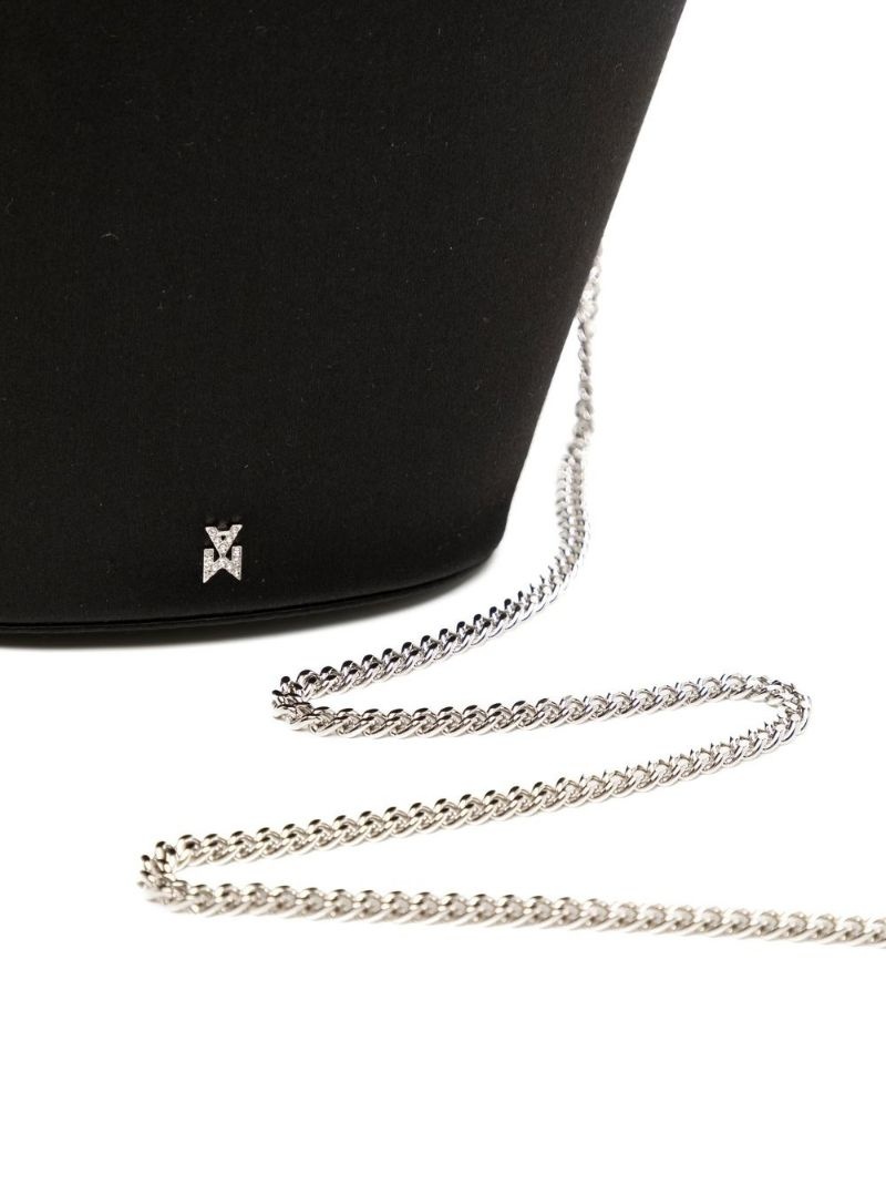 logo-plaque mini bag - 7