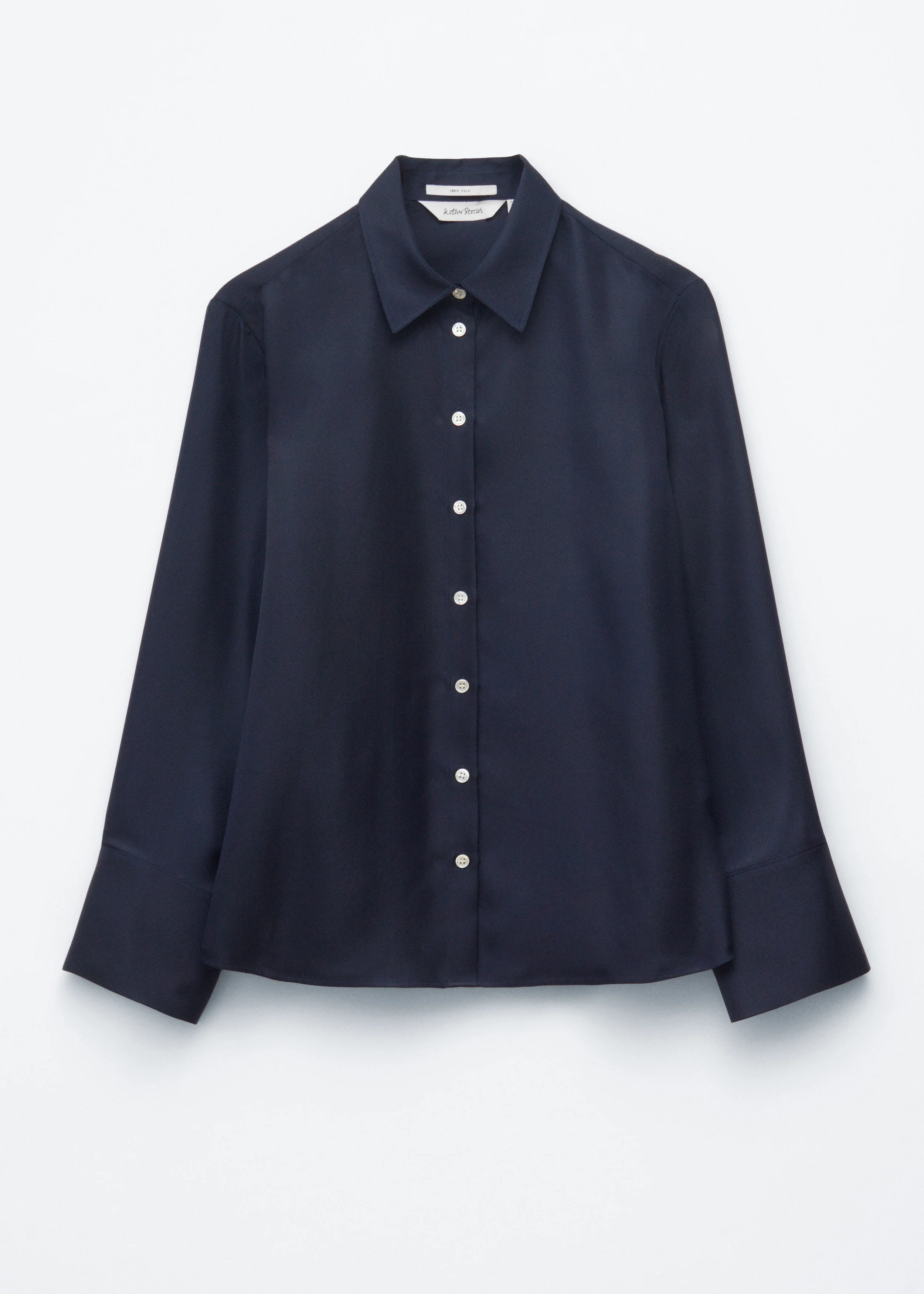 Relaxed Silk Shirt - 1