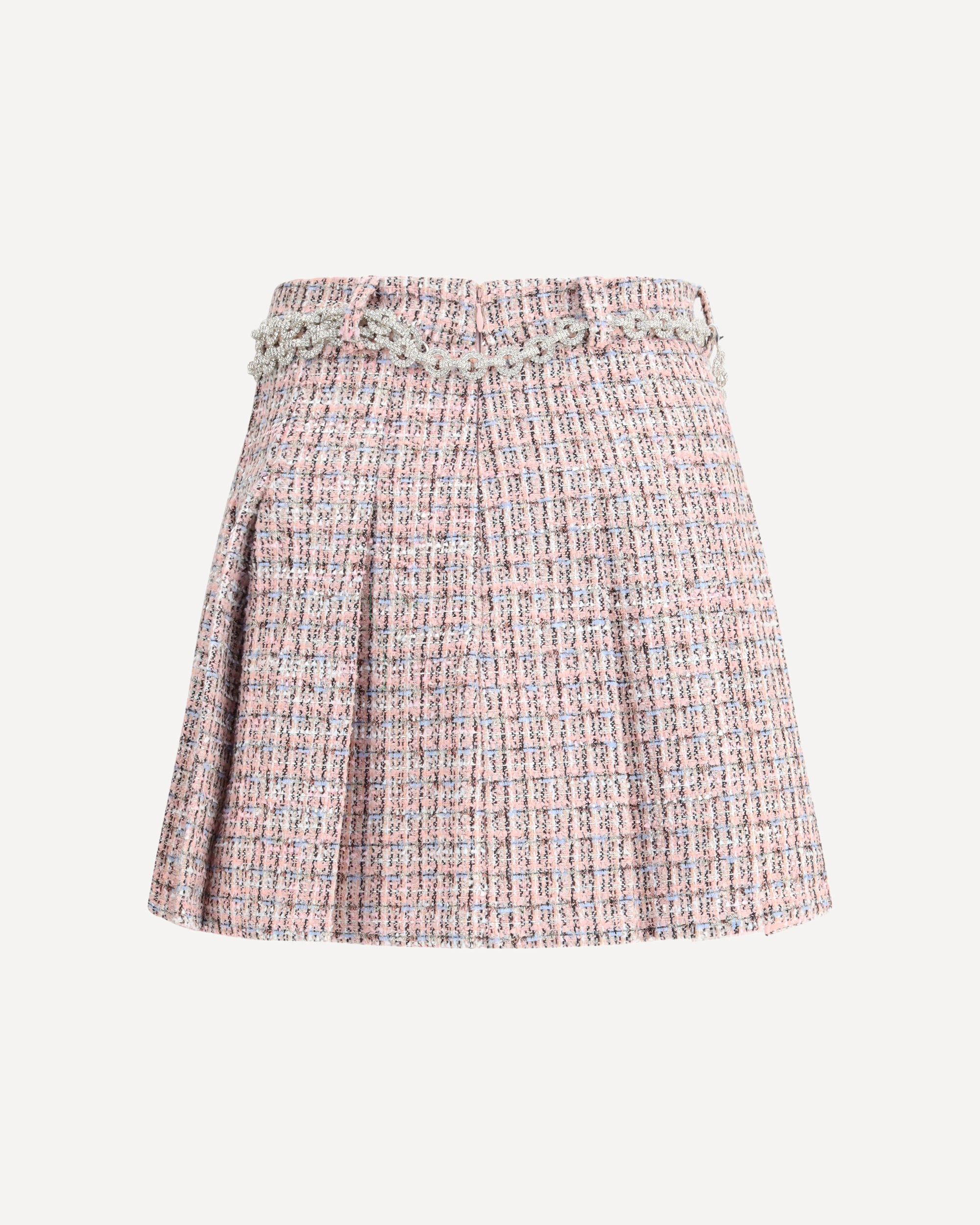 Crystal Belted Miniskirt - 2