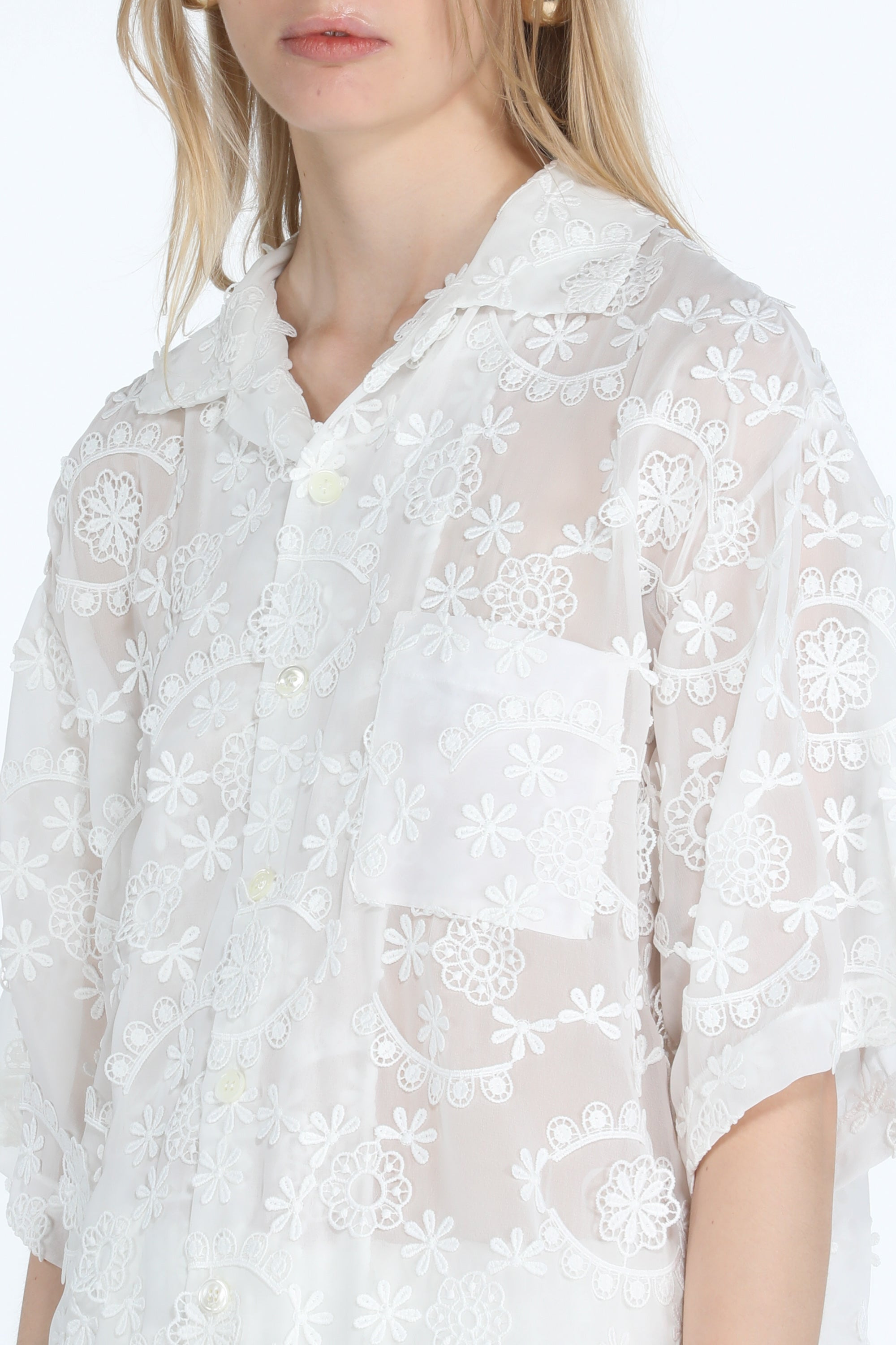 LACE SHIRT - 5