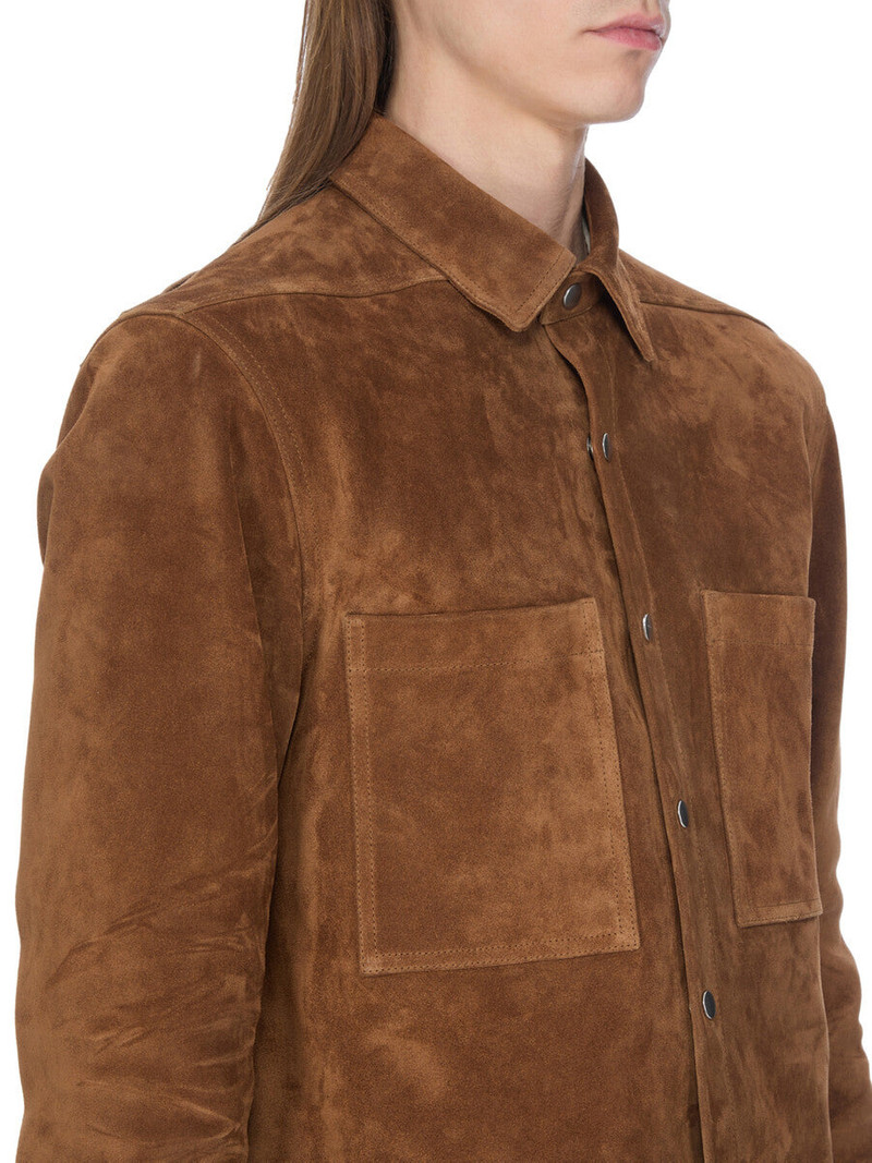 Brown Concordians Outershirt Suede Jacket 4
