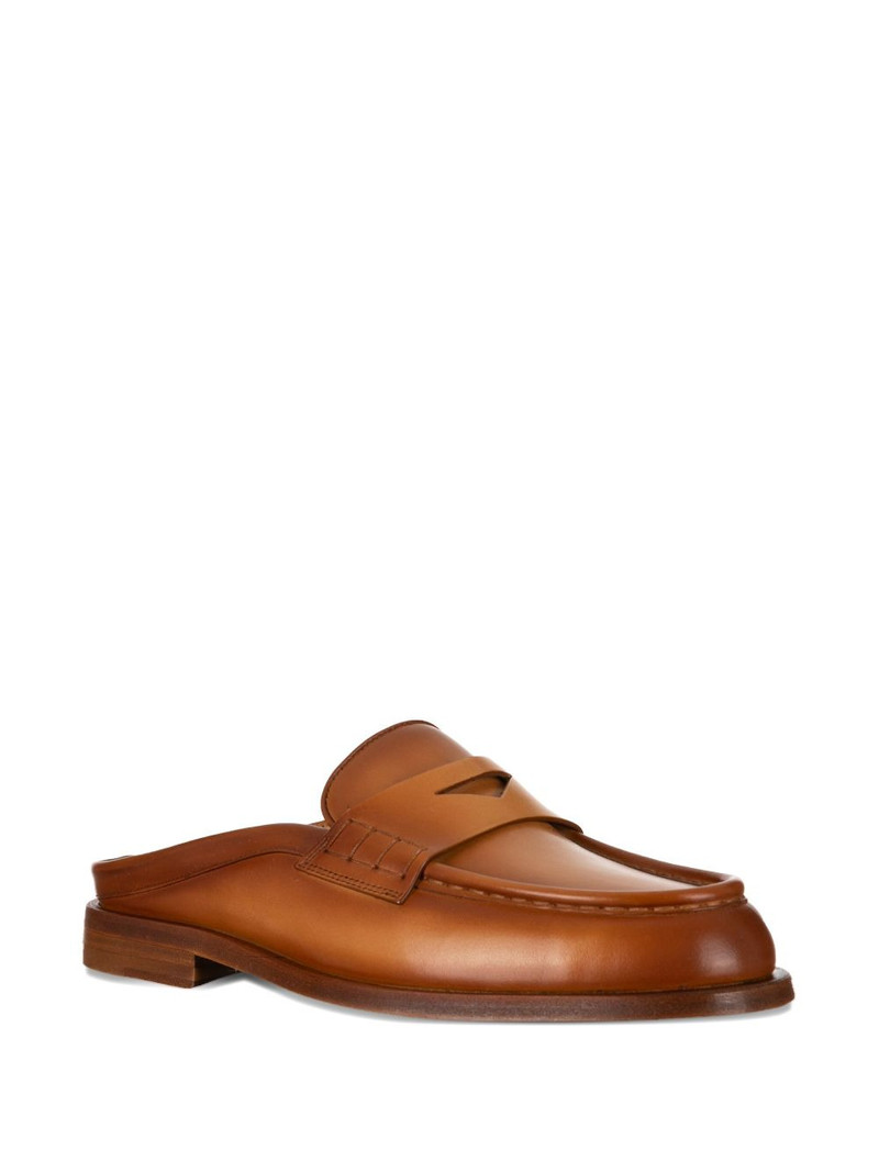 Santoni loafer mules outlook