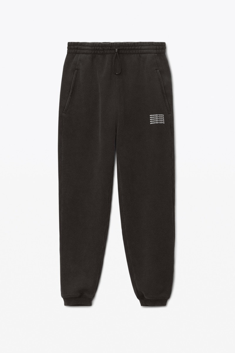 SWEATPANT IN DENSE FLEECE 1