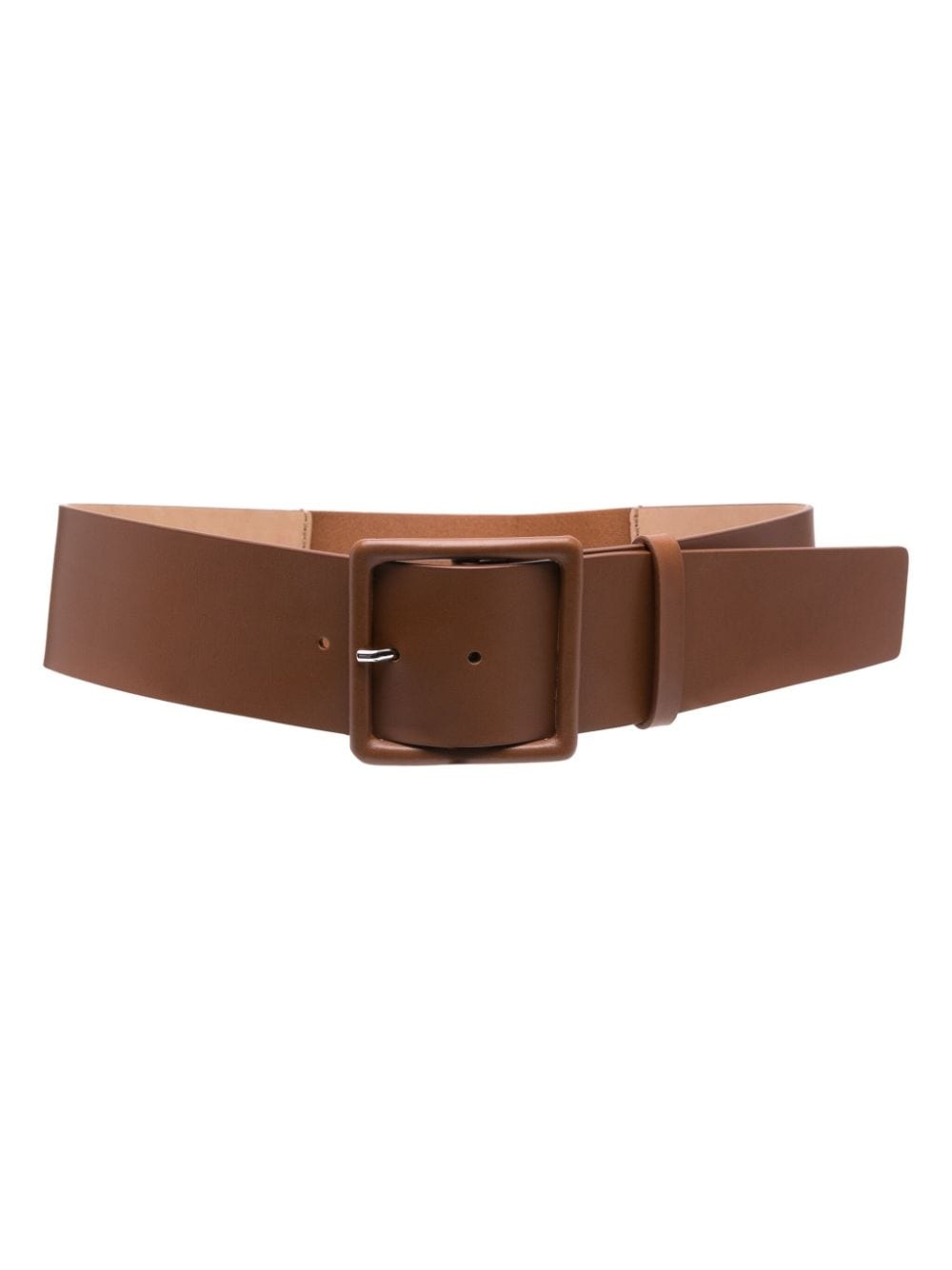 elasticated leather belt - 1