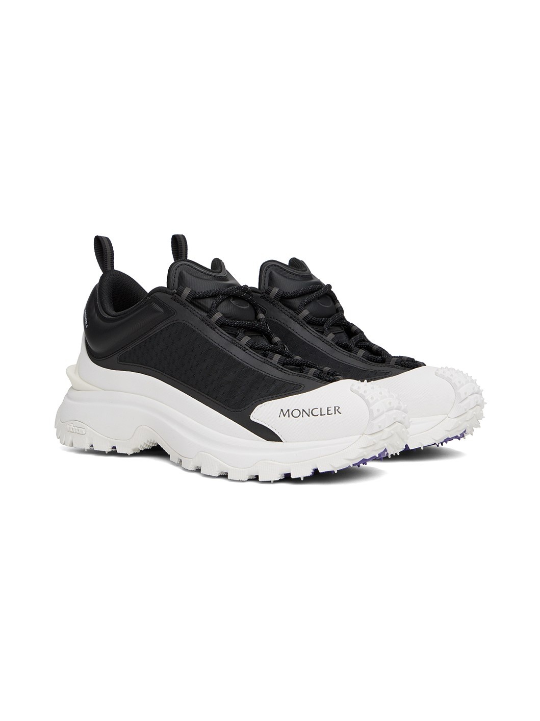 SSENSE Exclusive Black & White Trailgrip Lite Sneakers - 4