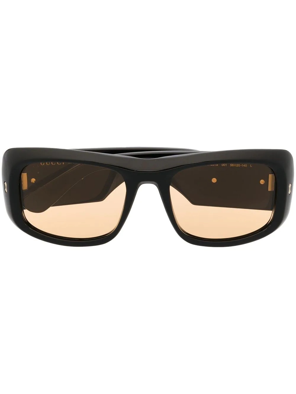 rectangular-frame sunglasses - 1