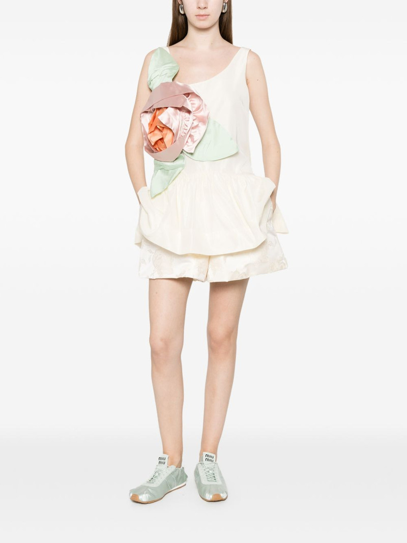 Simone Rocha rosette peplum top outlook