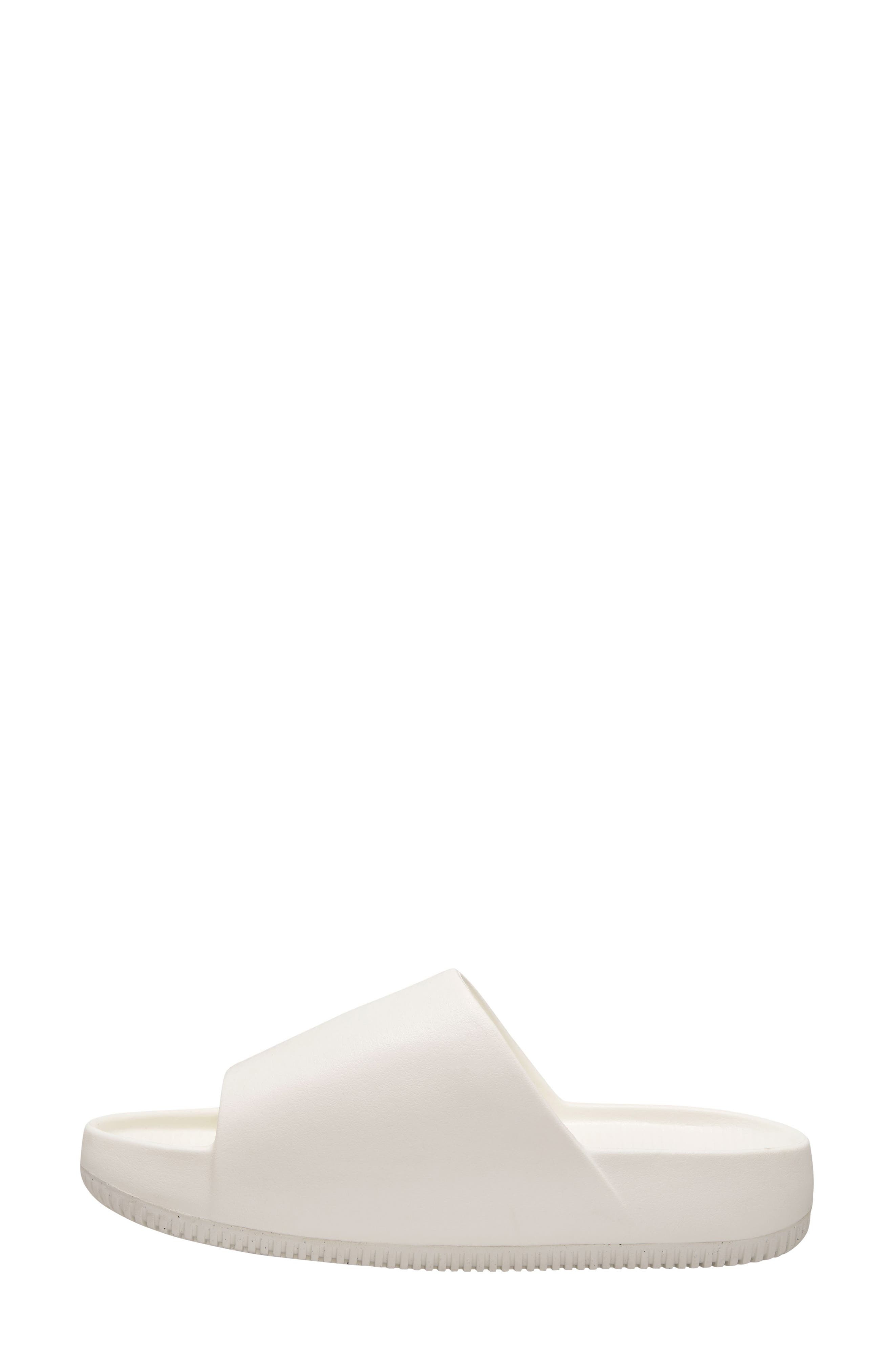 Nike Calm Slide Sandal in Sail/Sail at Nordstrom - 4