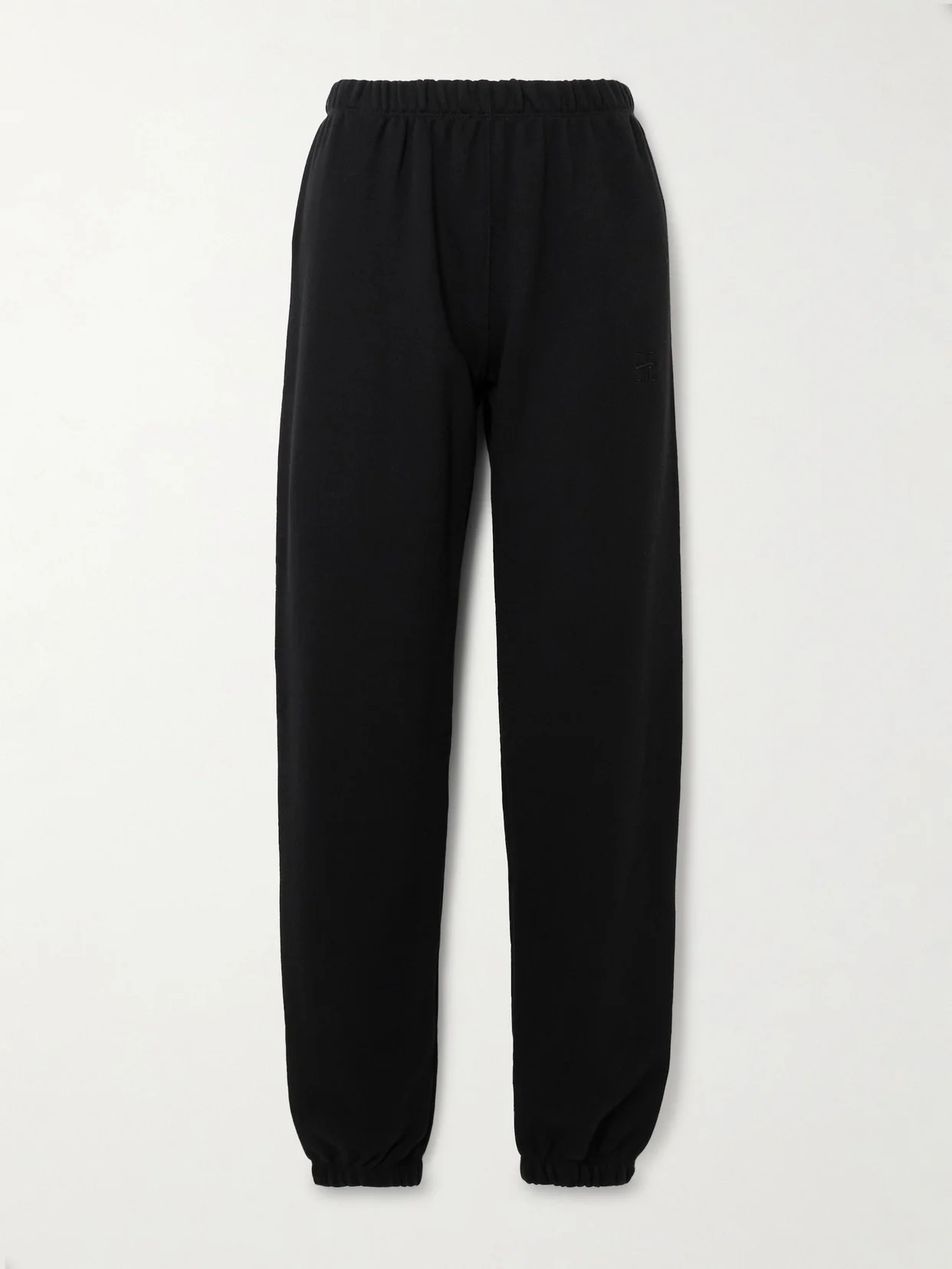 Cotton And Modal-blend Jersey Tapered Track Pants - 1
