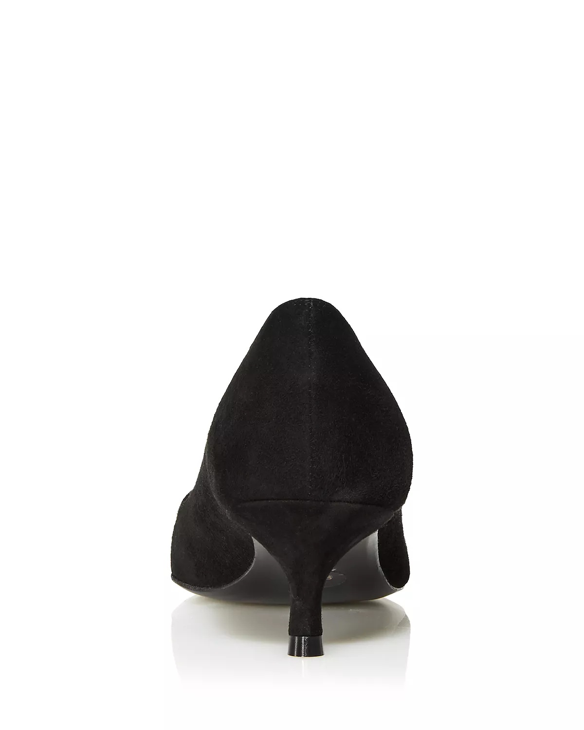 Stuart Pointed Toe Kitten Heel Pumps - 4