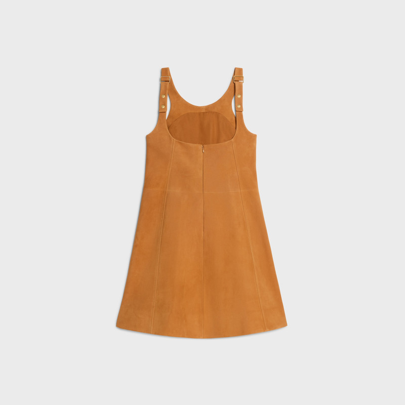 CELINE dress IN suede outlook