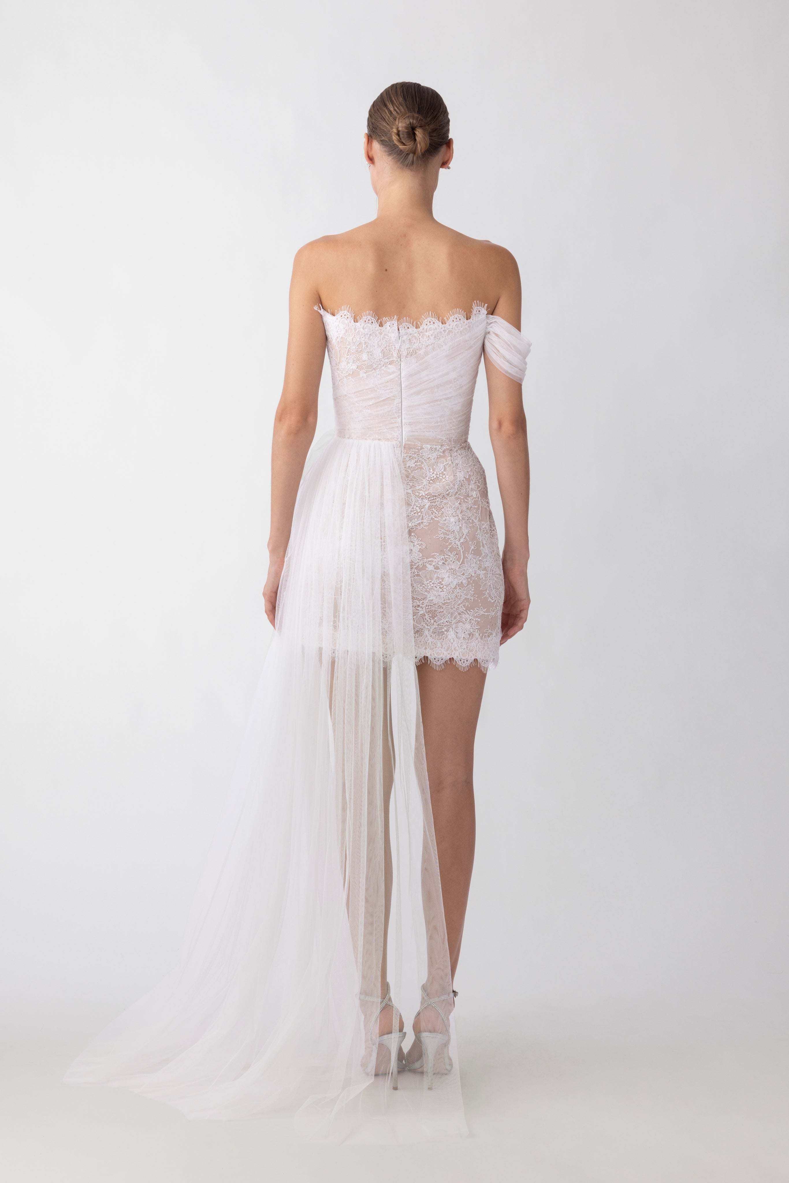 REIGN LACE MINI DRESS - 5