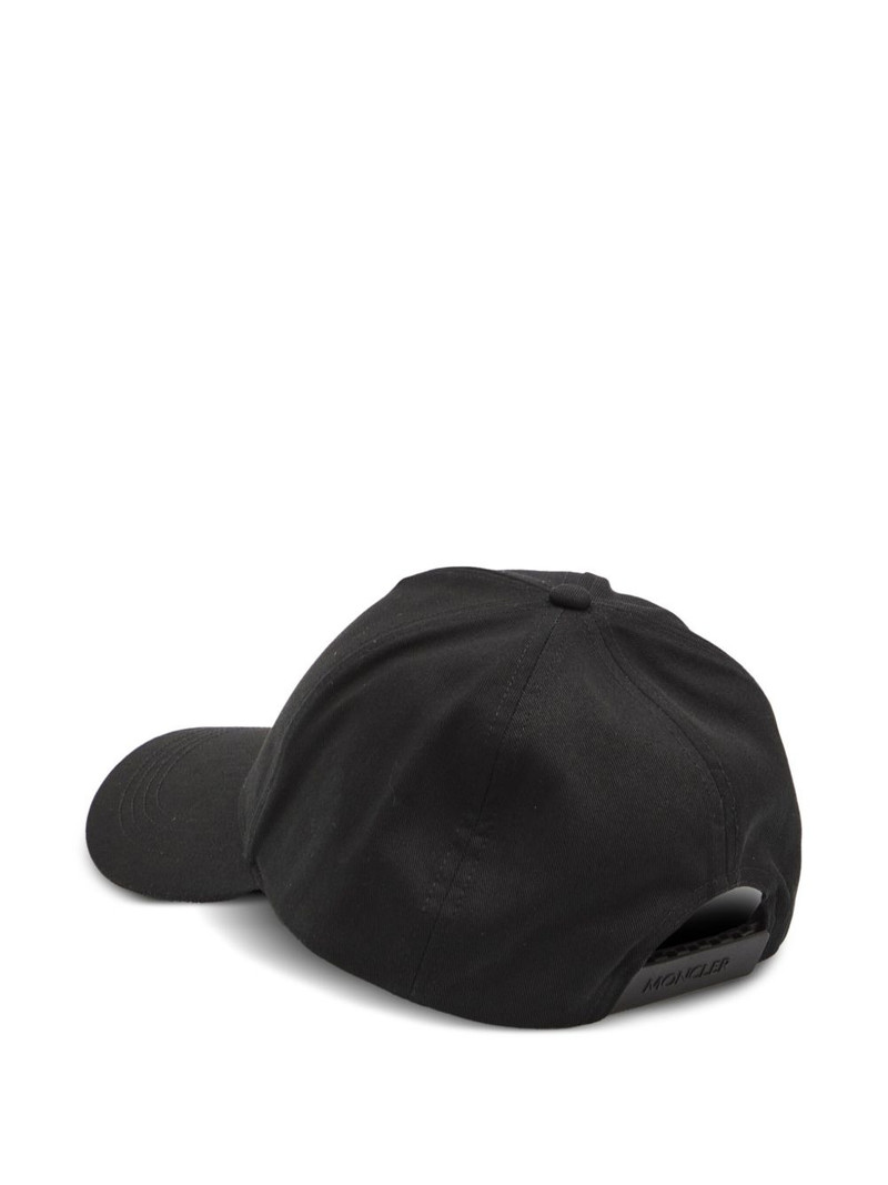 Moncler logo-patch baseball cap outlook