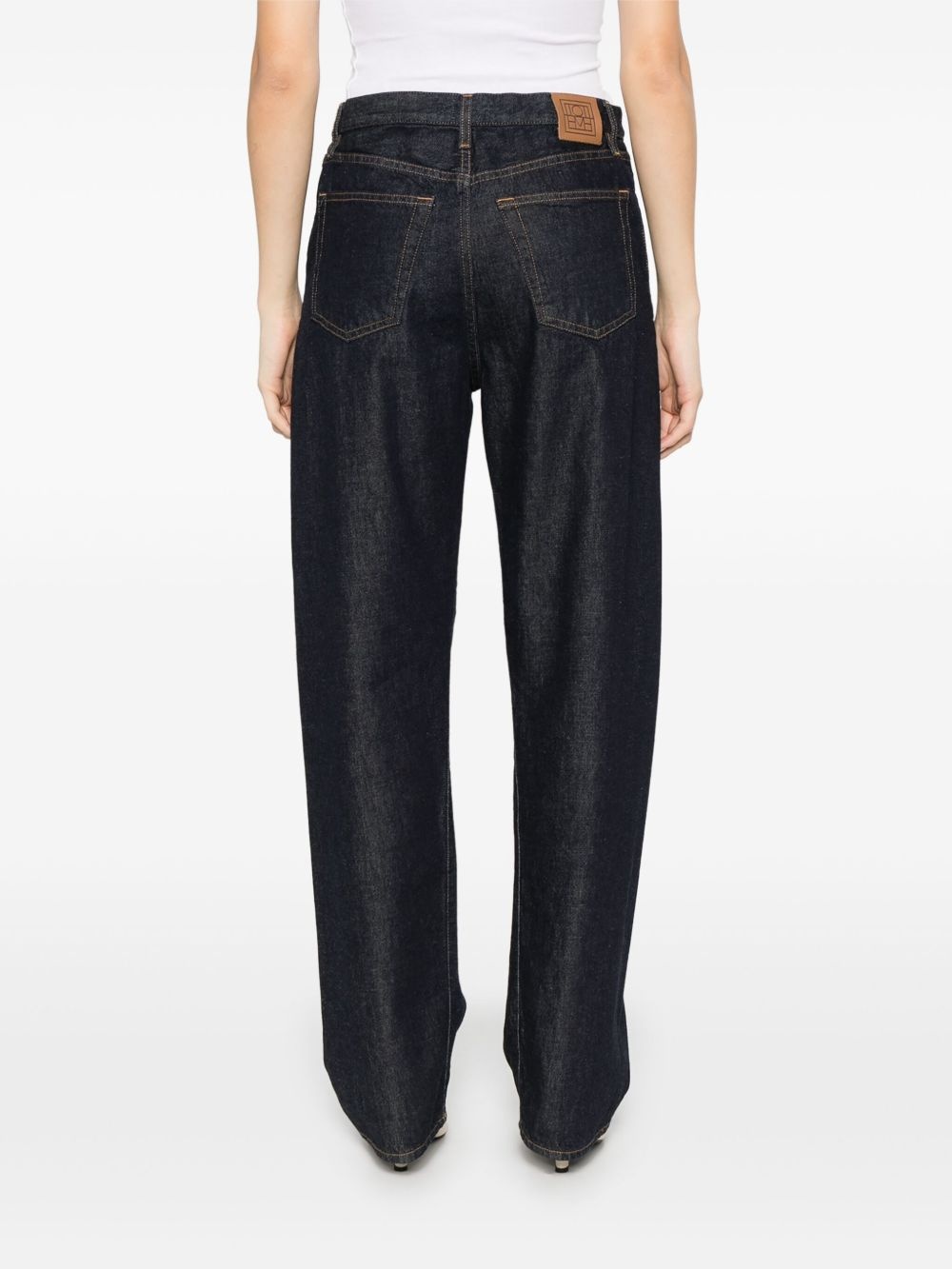 twisted-seam jeans - 4