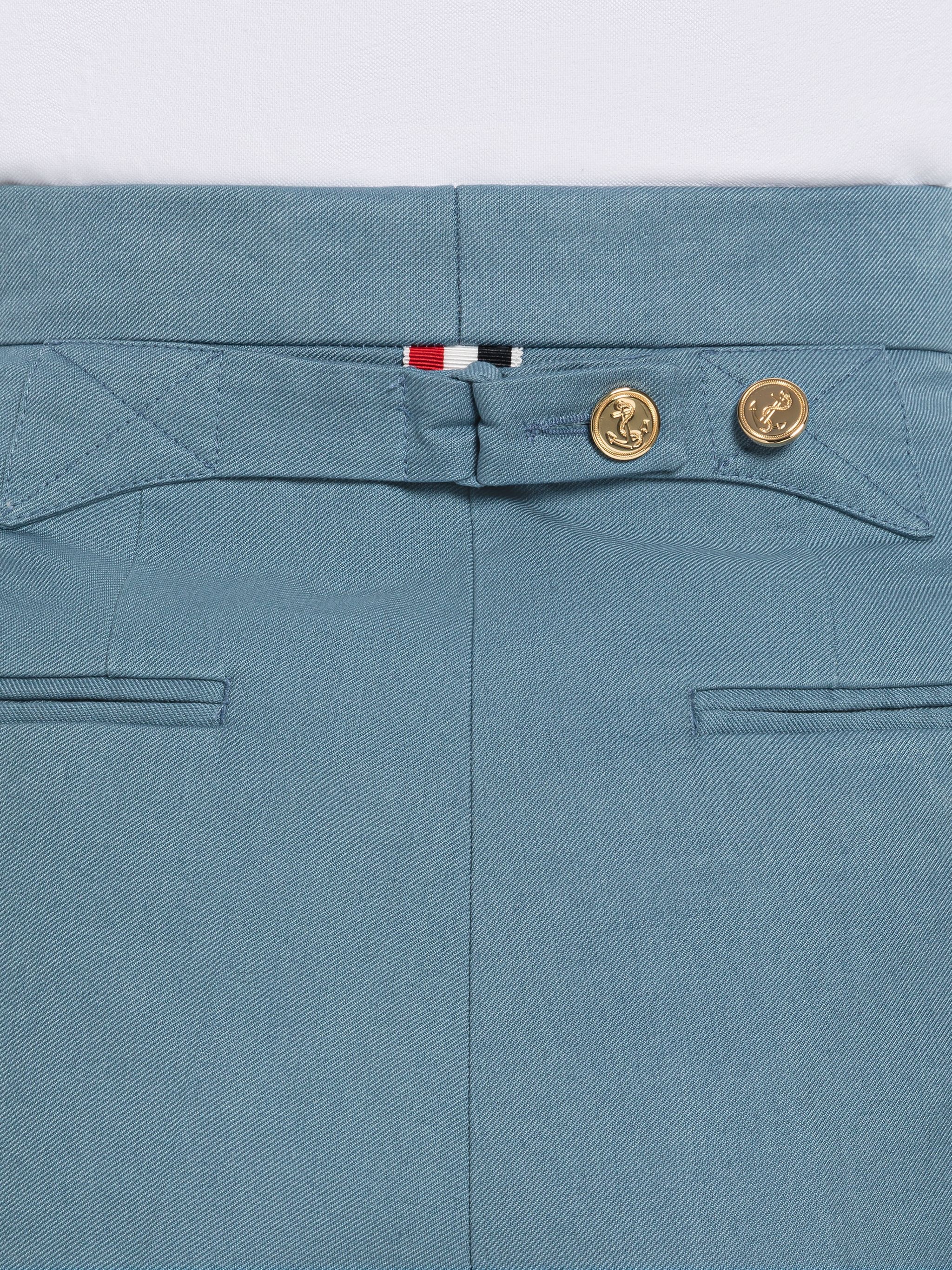Cotton Twill 4-Bar Bermuda Short - 6