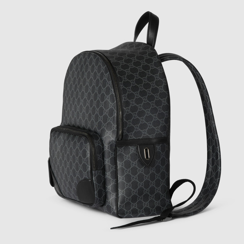 GUCCI GG Emblem medium backpack outlook