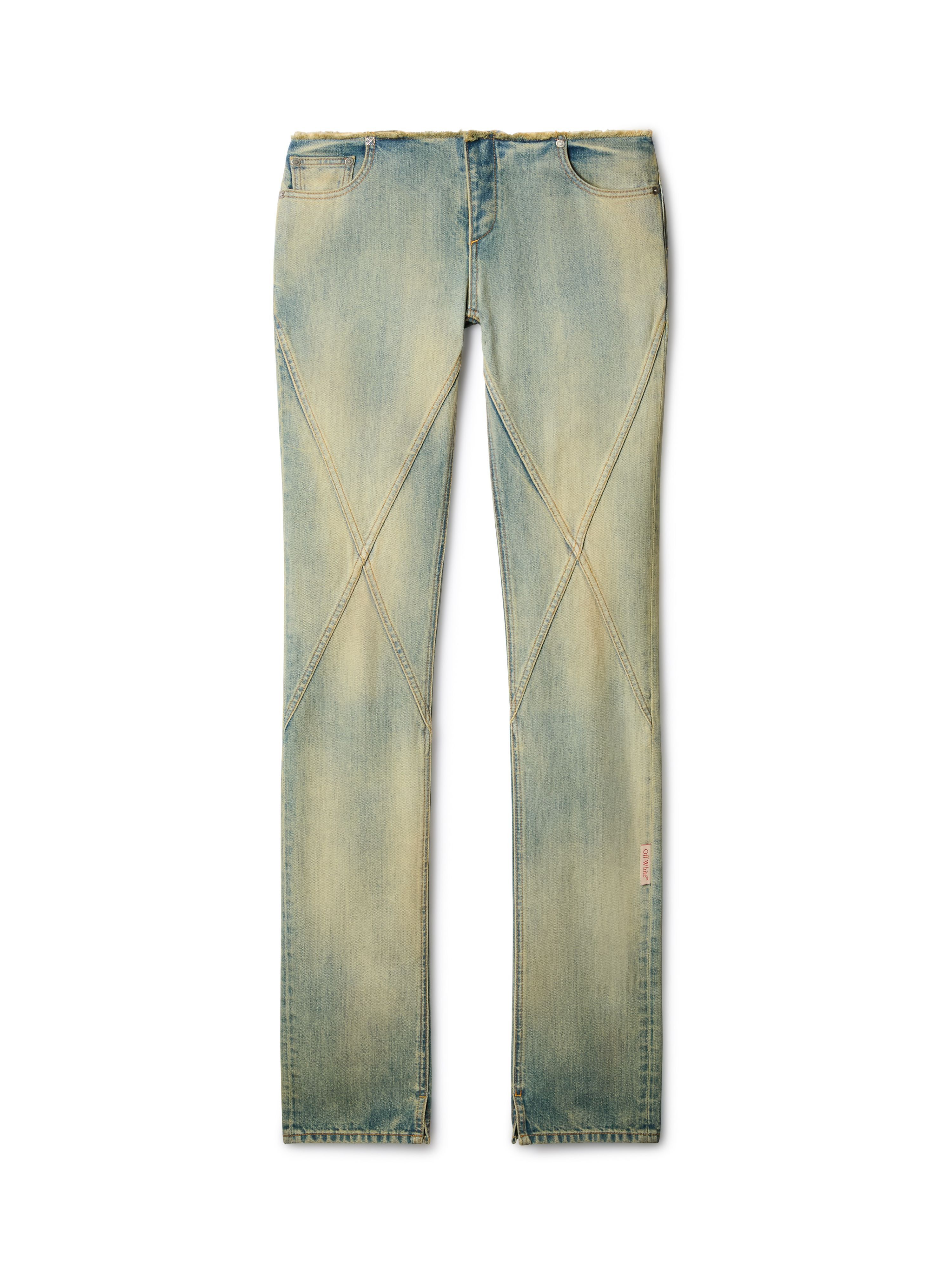 Blue Jane Denim Pants - 8
