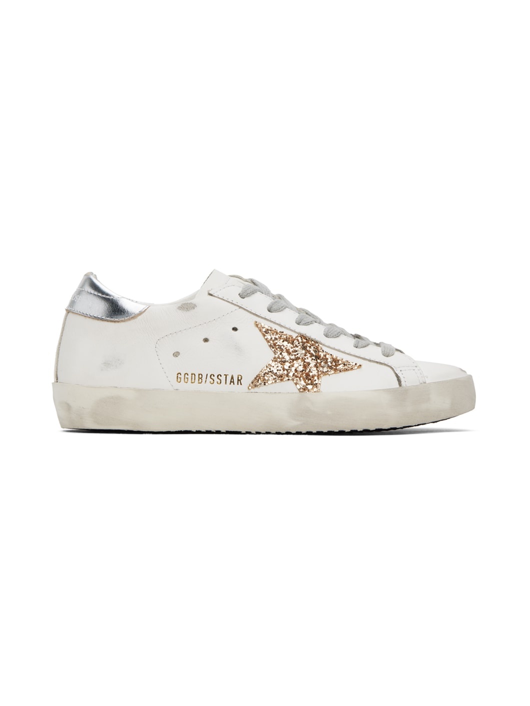 SSENSE Exclusive White Super-Star Sneakers - 1