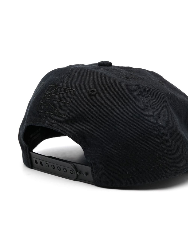 RASSVET motif print snapback cap outlook