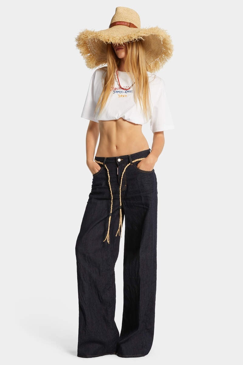 SUMMER LOVERS DARK RINSE WASH TRAVELLER JEAN - 3