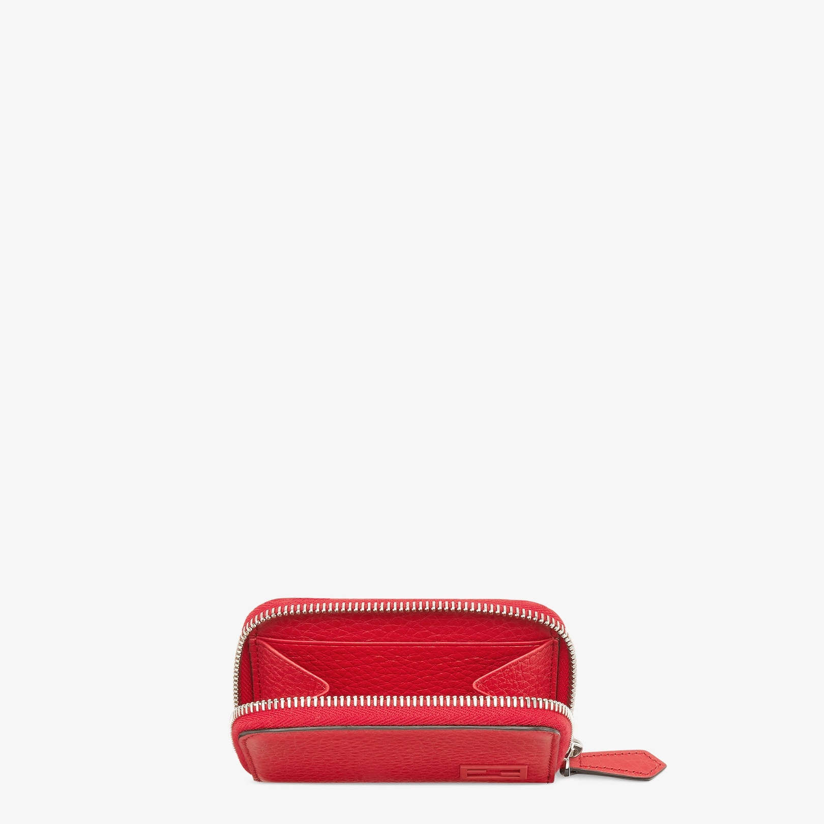 Red leather wallet - 3
