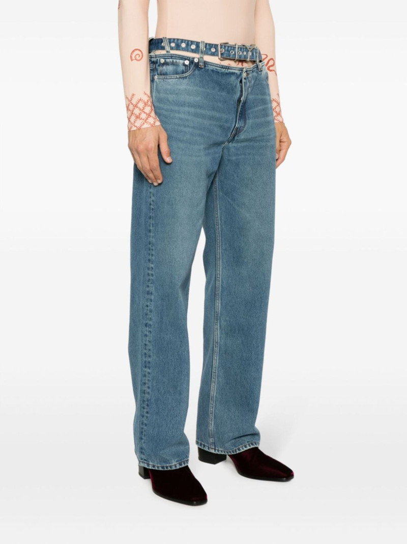 Evergreen mid-rise wide-leg jeans 4