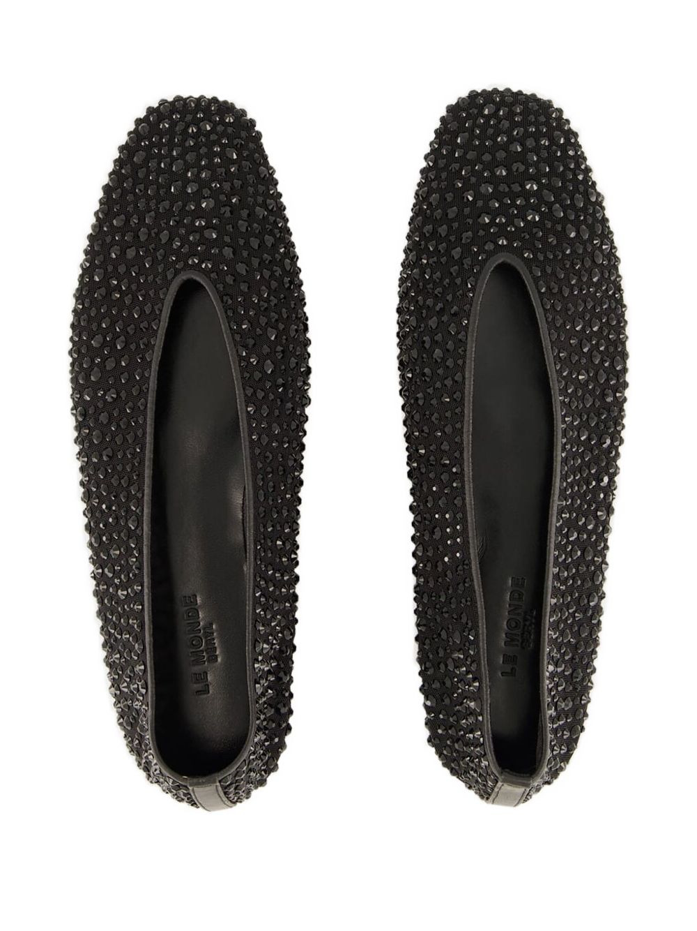 Luna crystal-embellished ballet flats - 3